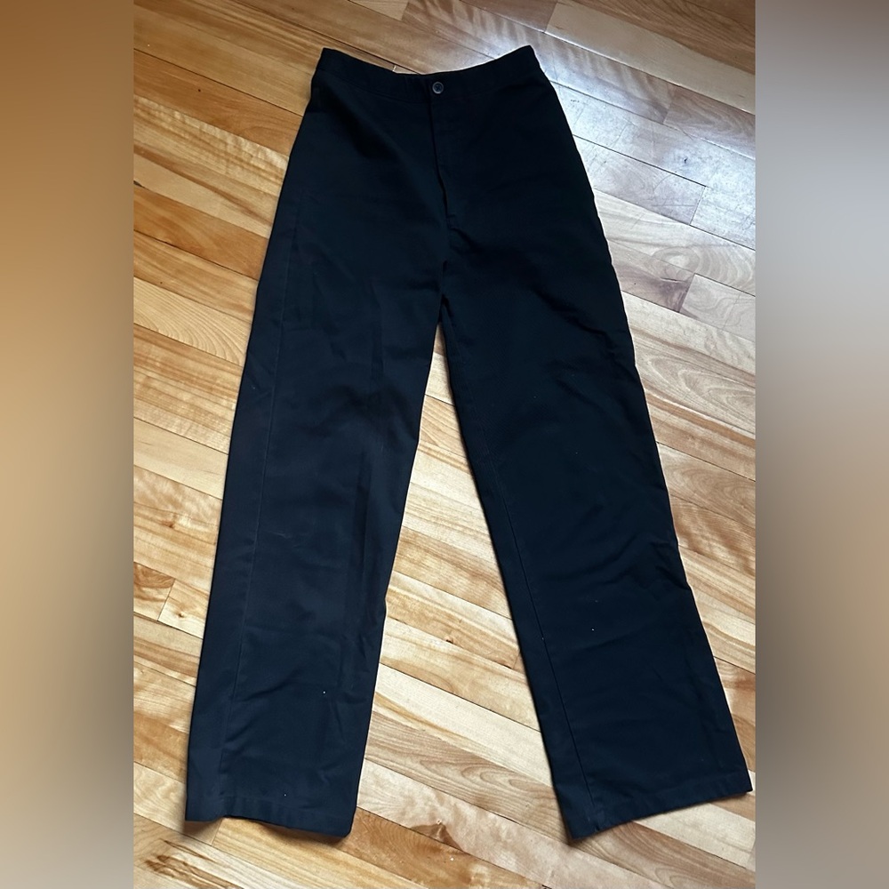 🖤 Brandy Melville Black High Waist Wide Leg Pants - Picture 3 of 10
